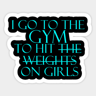 Fitness training motivation exercise workout run men women weightlifting bodybuilding Sticker